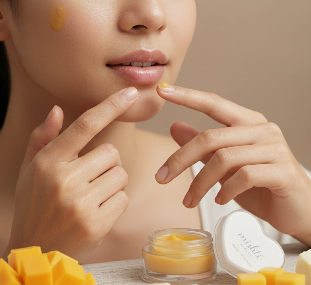 Mango Melt - Multi-Purpose Heart Shaped Lip & Cuticle Balm